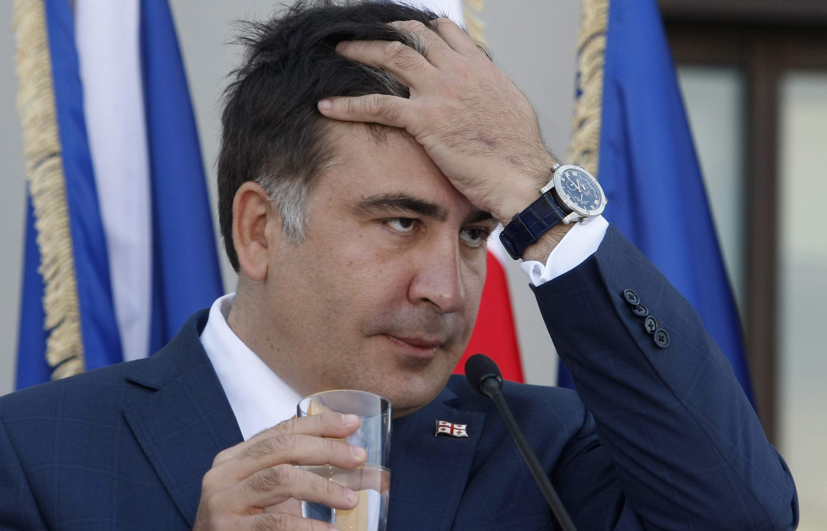 Где сидит саакашвили