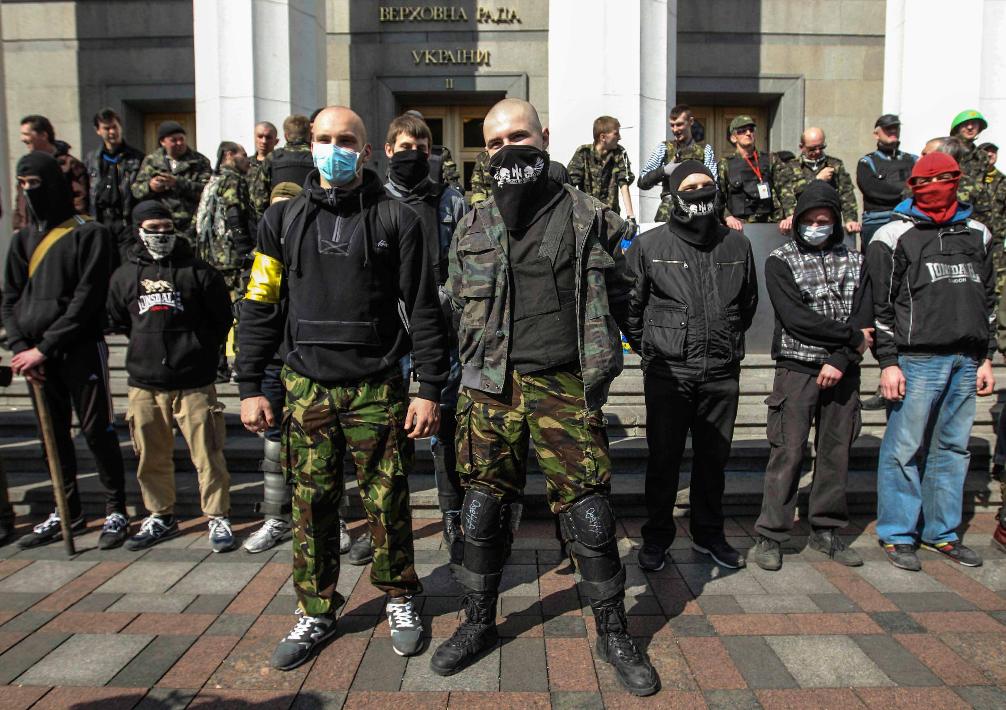 Правый сектор Украины неонацисты