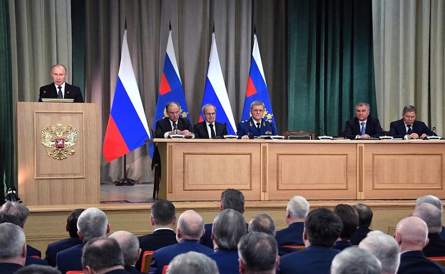 Путин призвал Генпрокуратуру реагировать на нарушение прав бизнеса